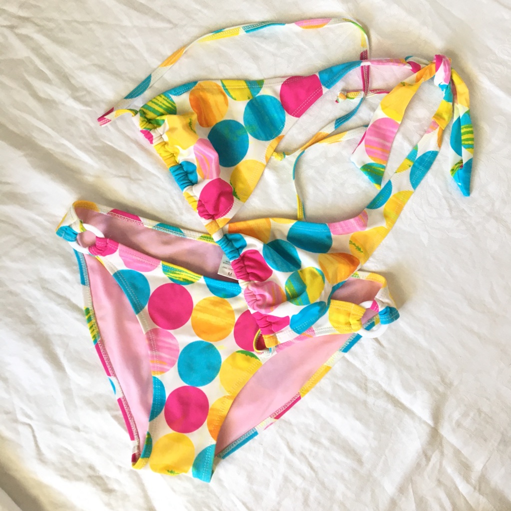 Polka Dot String Bikini